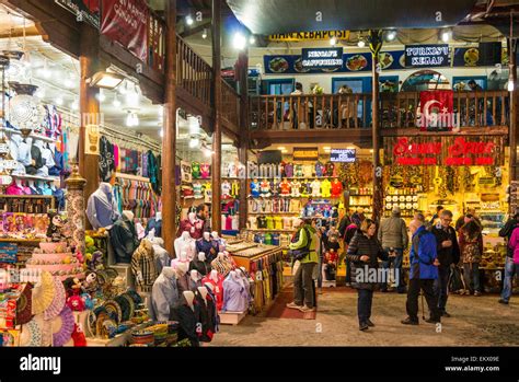 antalya old town bazaar.